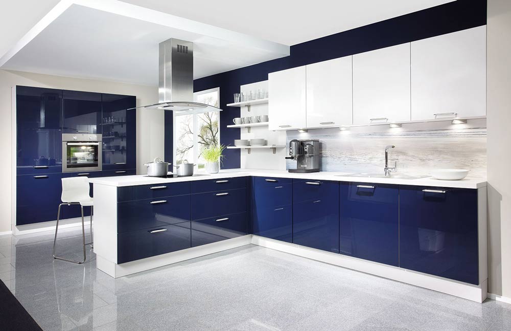 high-glass-blue-kitchen-cabinet